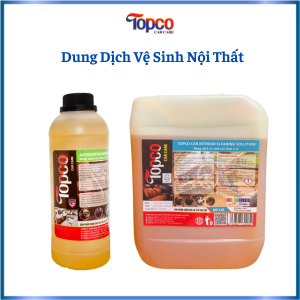 Dung dịch vệ sinh nội thất xe ô tô Topco