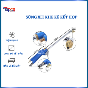 súng vệ sinh khe kẽ