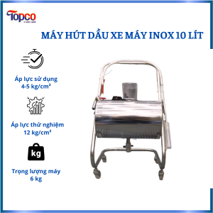Máy Hút Dầu Xe Máy Inox 10 Lít