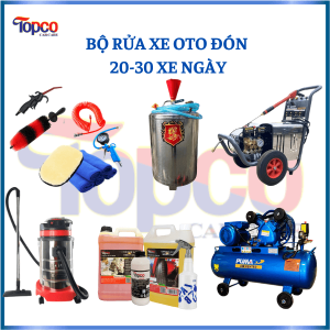 Bộ Rửa Xe Ô Tô Chuyên Nghiệp