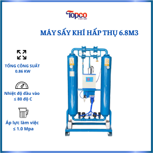 Máy sấy khí hấp thụ 6.8m³