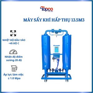 máy sấy khí hấp thụ 13.5m³