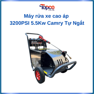 Máy Rửa Xe Cao Áp 3200PSI 5.5Kw Camry Tự Ngắt