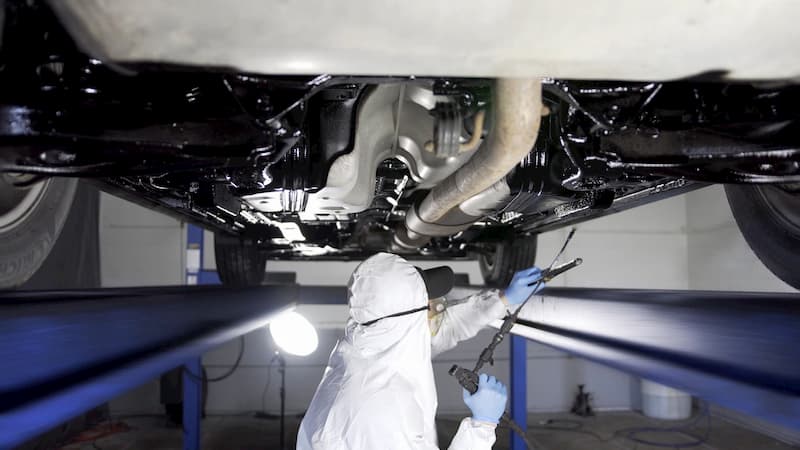 bảng giá dịch vụ chăm sóc xe hơi Phủ gầm